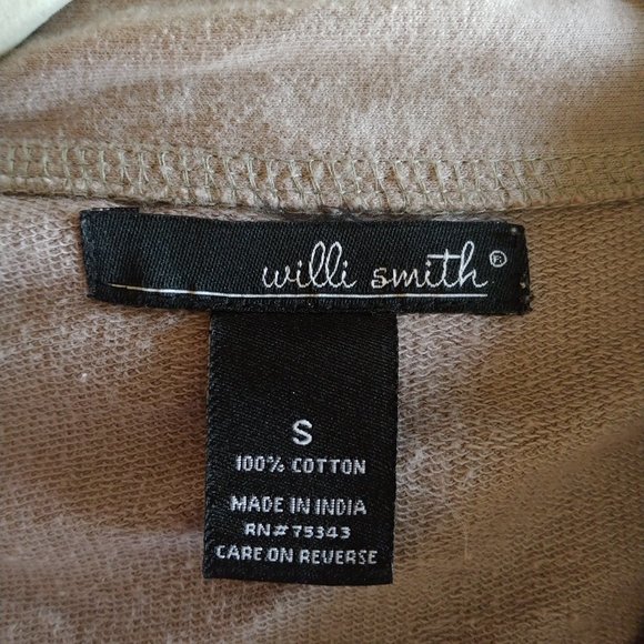 🚫SOLD🚫 Willi Smith Cotton jacket button down size Small Grey Antique Silver - Picture 8 of 12